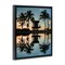 Stupell Industries Palm Tree Reflection Floating Frame, design by Jared Kreiss